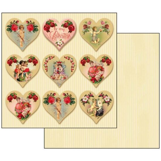 SBB260 - Hartie scrapbooking 31.2x30.3 cm Stamperia