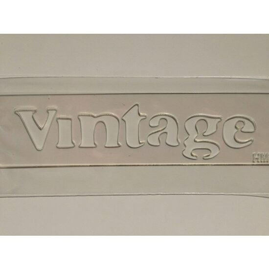 HM5 - Sablon 3D - 19 5 x 5 cm - Pent Vintage