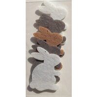 23242 - Set figurine fetru - iepurasi - PENT