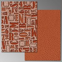 30722700 Set 8 cartoane A4 cu litere - Marpa Jansen