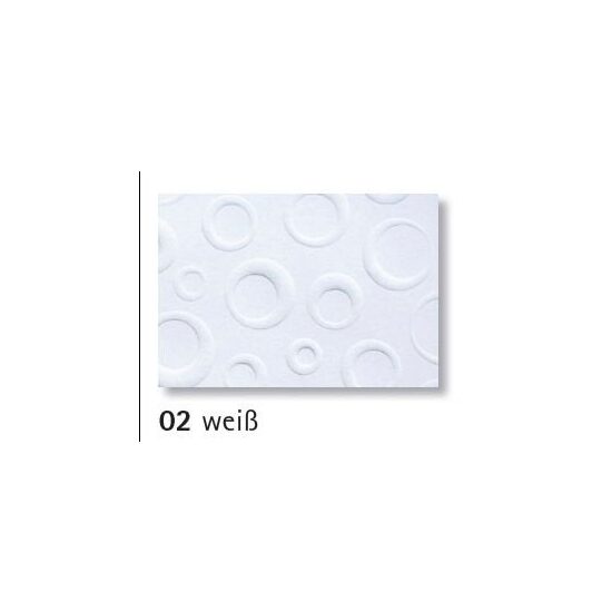 30974201 Set 10 coli A4, embosate cu cercuri, albe - Marpa Jansen