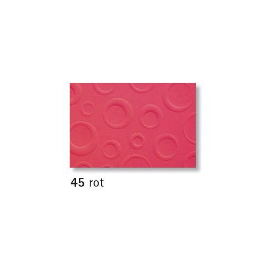 30974245 Set 10 coli A4, embosate, rosii cu cercuri, Marpa Jansen