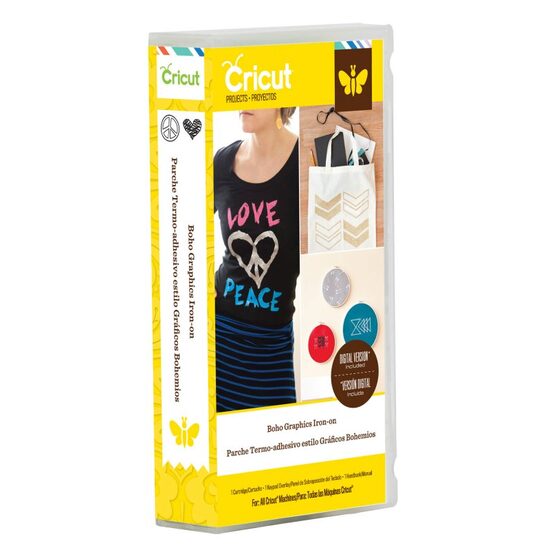 2002090 Cartus PROJECT BOHO GRAPHICS IRON-ON - Cricut
