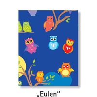 48761700 Set 10 coli calc cu modele A4 - Bufnite - Marpa Jansen