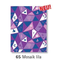 48888665 Set 5 coli calc cu modele A4 - motive religioase pe mov - Marpa Jansen