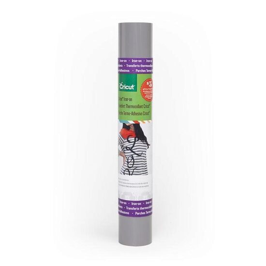 2002031 Iron-on Grey - Folie transfer pentru textile - Cricut