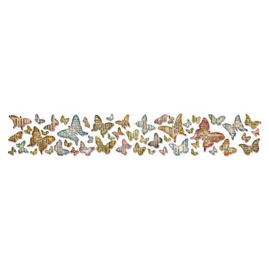 24 - 659575 Cutter Sizzlits banda - Butterfly Frenzy - Sizzix