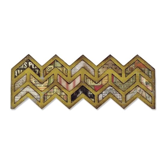 42 - 659428 Cutter Frameworks - Chevron - Sizzix