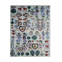 7100004 Hartie decupaj 50x70 AMORINI E NINFE - Maimeri