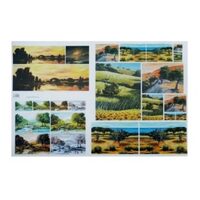 7100029 Hartie decupaj 50x70 cm PAESAGGI - Maimeri