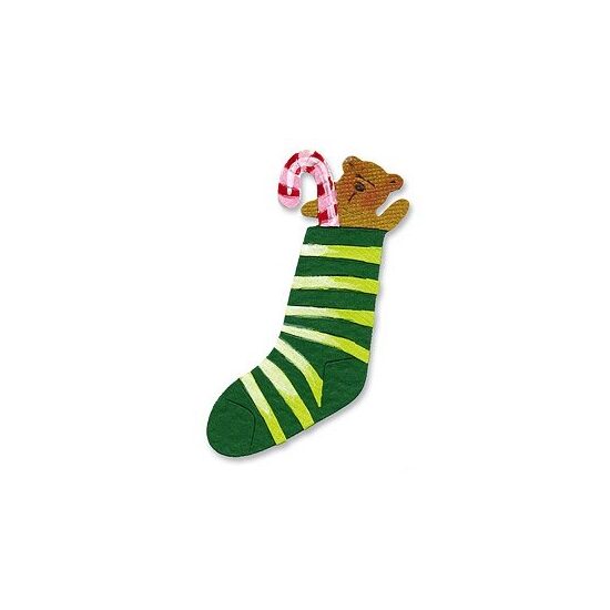 655192 Cutter sizzlits mic STOCKING / TEDDY BEAR - Sizzix DD