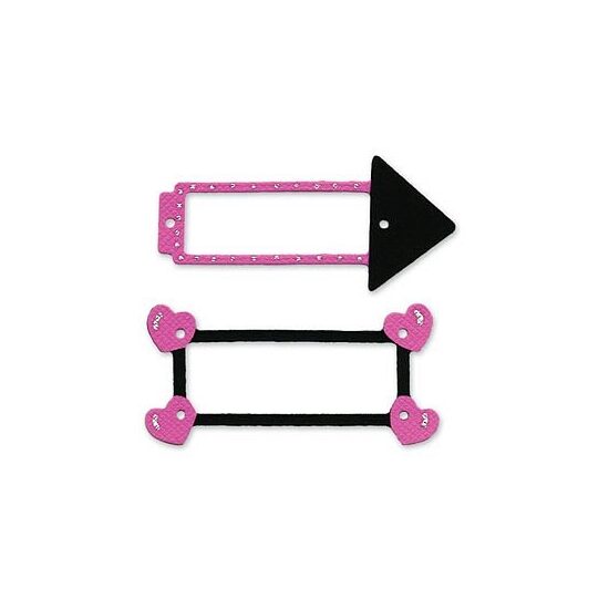 654514 Cutter sizzlits mic BOOKPLATES - Sizzix DD