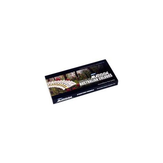 Set culori acrilice pasta Matisse 10 x 12 ml + 2 mediumuri x 12 ml - Derivan