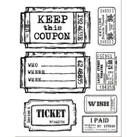 WTK086 - Stampila silicon - 14x18cm Stamperia - Tags