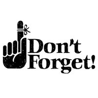 WTK100 - Stampila silicon - 5x7cm Stamperia - Do not forget