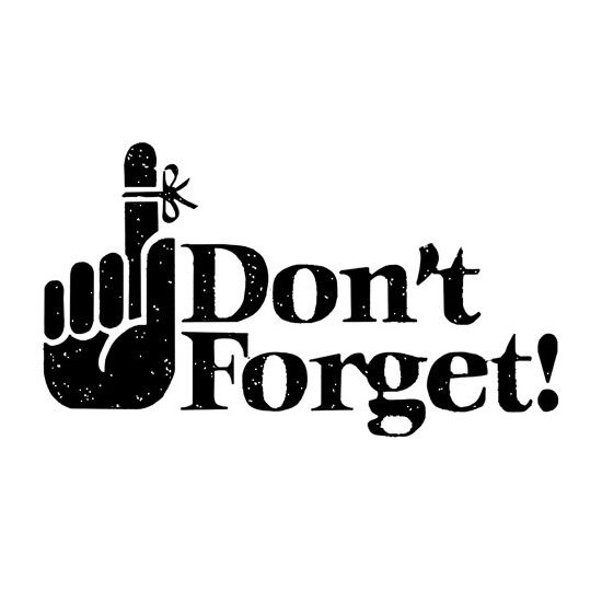 WTK100 - Stampila silicon - 5x7cm Stamperia - Do not forget