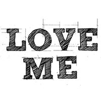 WTK101 - Stampila silicon - 5x7cm Stamperia - Love me