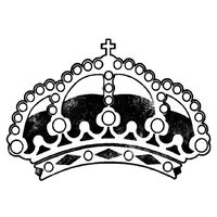 WTK102 - Stampila silicon - 5x7cm Stamperia - Crown