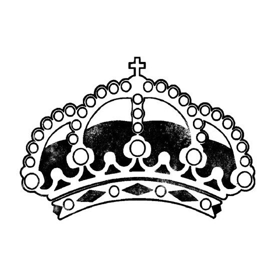 WTK102 - Stampila silicon - 5x7cm Stamperia - Crown