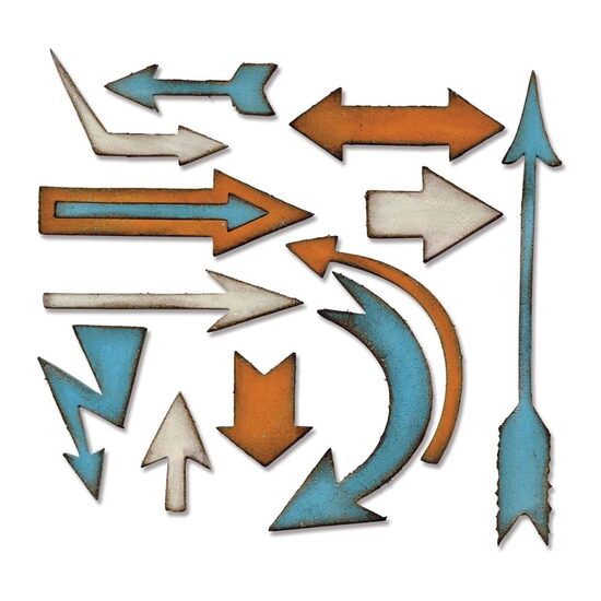 40 - 659433 Cuttere Bigz - Artful Arrows by Tim Holtz - Sizzix