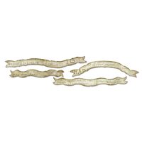 26 - 659434 Cutter Sizzlits banda - Tattered Curvy Banners by Tim Holtz - Sizzix