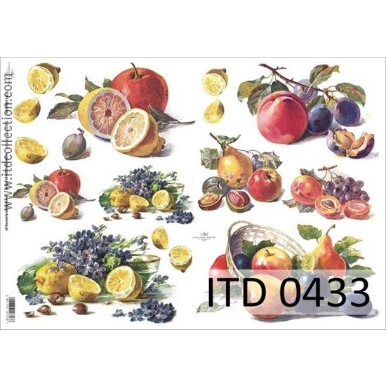 D0433 - Hartie decupaj - CLASIC A3, 60gr - ITD