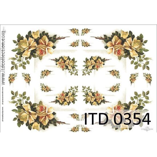 D0354 - Hartie decupaj - CLASIC A3, 60gr - ITD