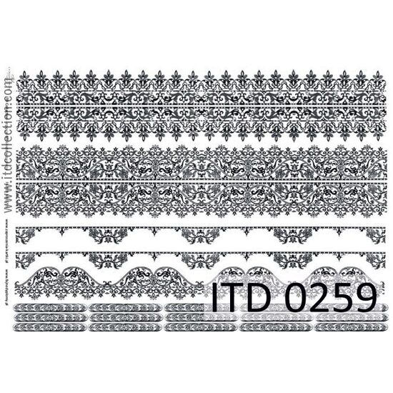 D0259 - Hartie decupaj - CLASIC A3, 60gr - ITD