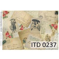 D0237M - Hartie decupaj - CLASIC A4, 60gr - ITD
