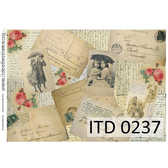 D0237M - Hartie decupaj - CLASIC A4, 60gr - ITD