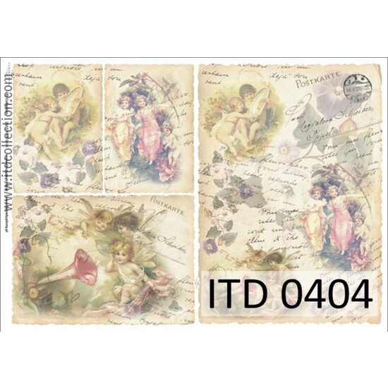 D0404M - Hartie decupaj - CLASIC A4, 60gr - ITD