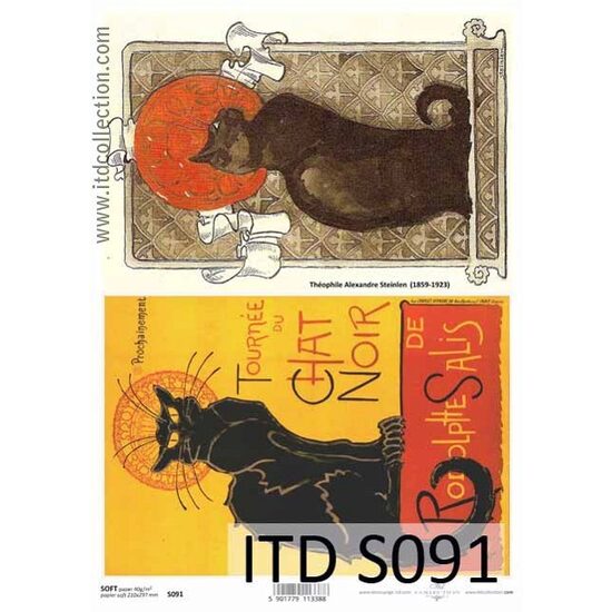 S091 - Hartie decupaj - SOFT - A4, 40gr - ITD