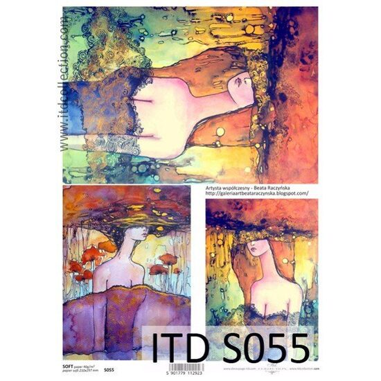 S055 - Hartie decupaj - SOFT - A4, 40gr - ITD