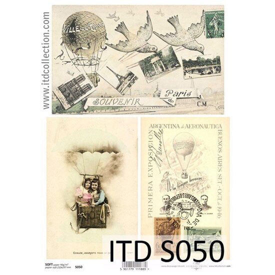 S050 - Hartie decupaj - SOFT - A4, 40gr - ITD