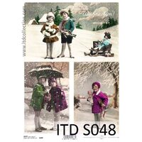 S048 - Hartie decupaj - SOFT - A4, 40gr - ITD