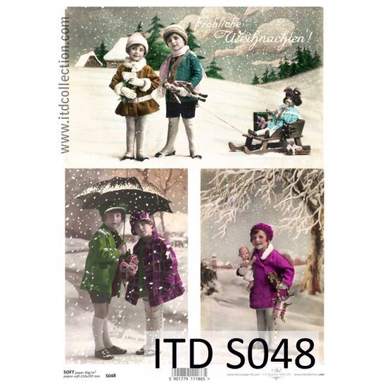 S048 - Hartie decupaj - SOFT - A4, 40gr - ITD