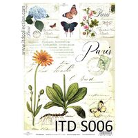 S006 - Hartie decupaj - SOFT - A4, 40gr - ITD