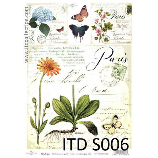 S006 - Hartie decupaj - SOFT - A4, 40gr - ITD
