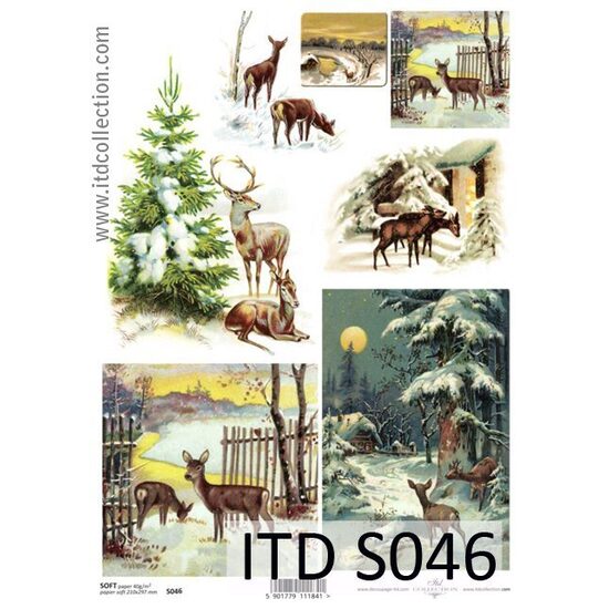 S046 - Hartie decupaj - SOFT - A4, 40gr - ITD
