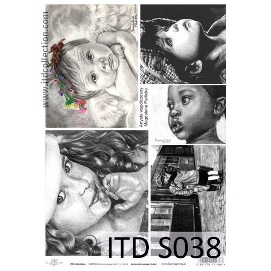 S038 - Hartie decupaj - SOFT - A4, 40gr - ITD