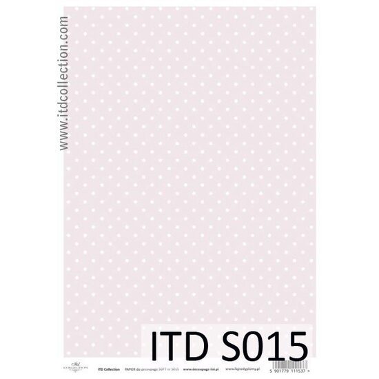 S015 - Hartie decupaj - SOFT - A4, 40gr - ITD