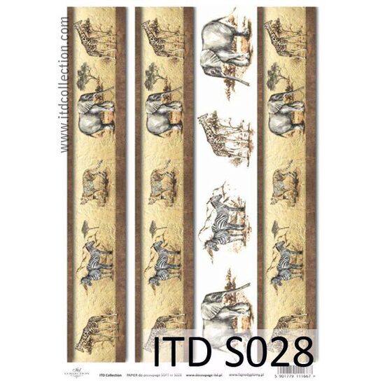 S028 - Hartie decupaj - SOFT - A4, 40gr - ITD