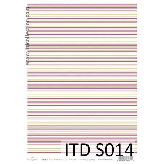 S014 - Hartie decupaj - SOFT - A4, 40gr - ITD