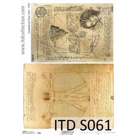 S061 - Hartie decupaj - SOFT - A4, 40gr - ITD