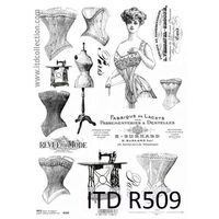 R509 - Hartie orez A4, 25 - 30gr - ITD