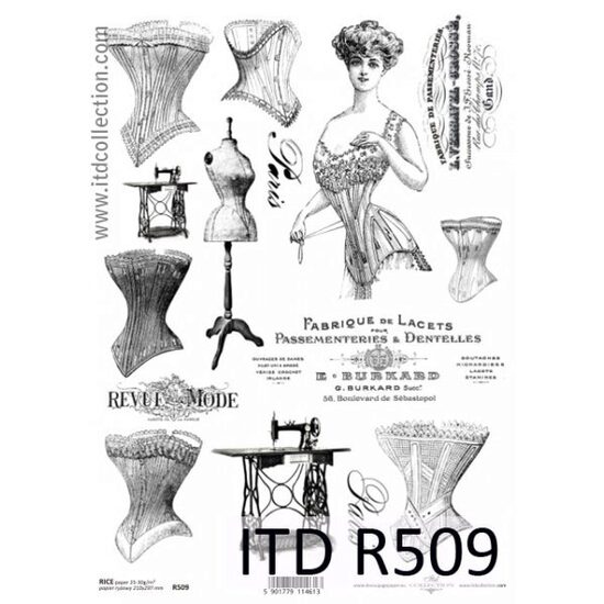 R509 - Hartie orez A4, 25 - 30gr - ITD