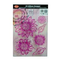 Stampila silicon 3D Flower Amelie Viva Decor