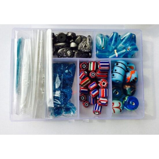 KGN12074 - Kit margele mixte - light blue