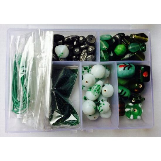 KGN12073 - Kit margele mixte - green