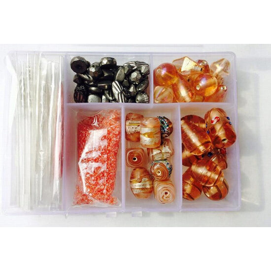 KGN12067 - Kit margele mixte - flesh pink